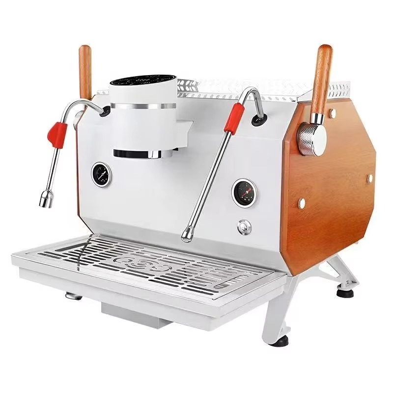 Espresso Machine Semi Auto - Máquina de Café Espresso Comercial Semiautomática