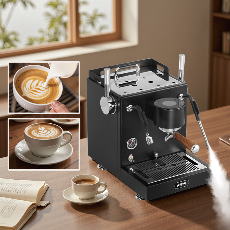 Máquina de café expreso comerc - Espresso Machine Semi Auto reseña y precio