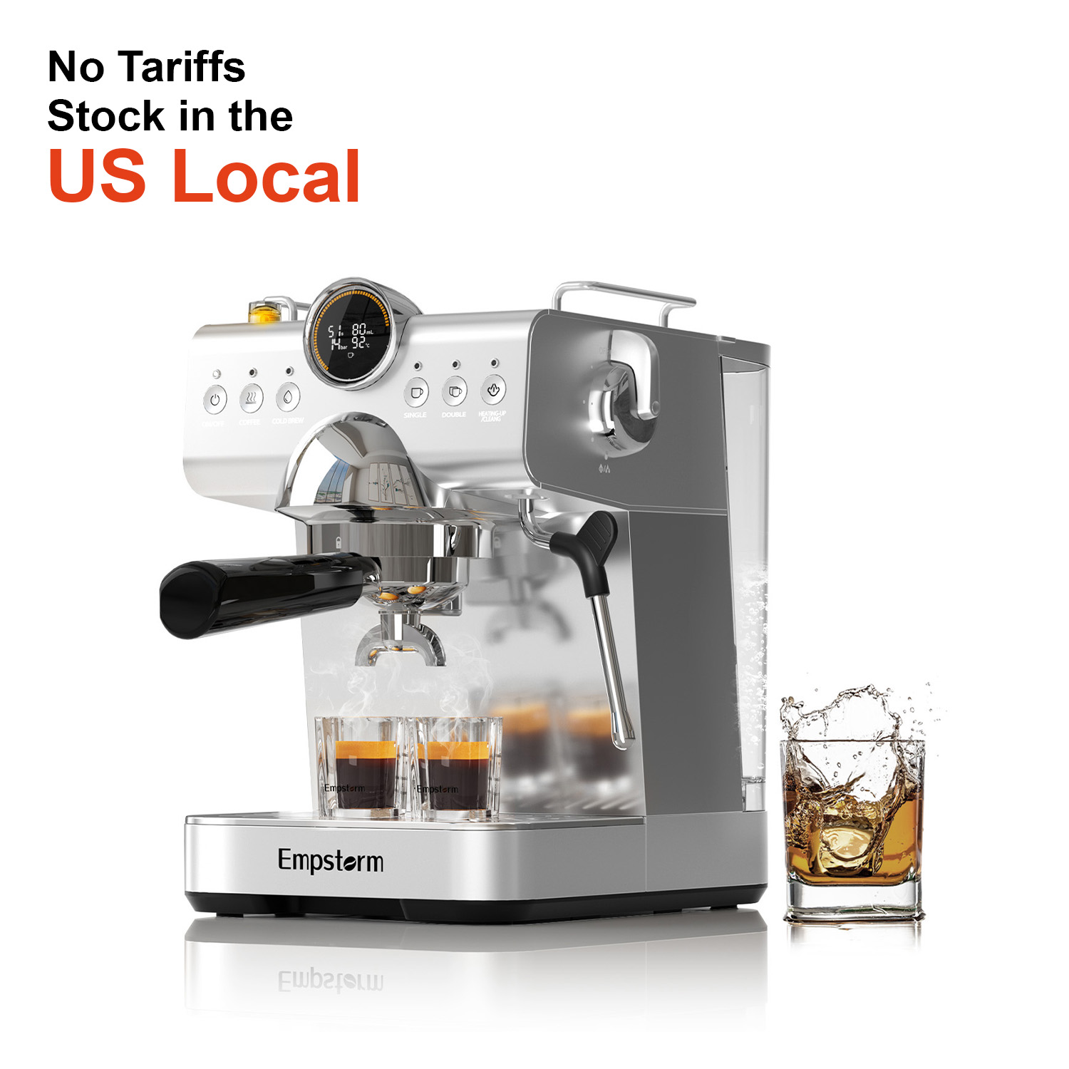 Empstorm CB1 Cafetera Espresso - Espresso Machine Semi Auto reseña y precio