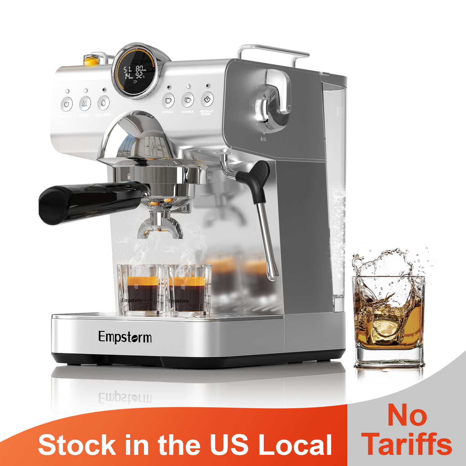 Empstorm CB1 Cafetera Espresso - Espresso Machine Semi Auto reseña y precio
