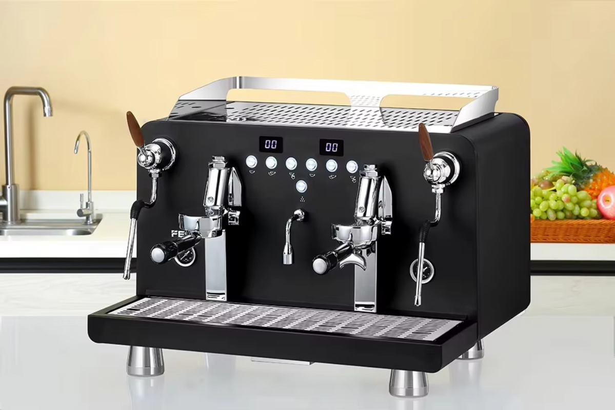 Máquina de Espresso Comercial  - Espresso Machine Semi Auto reseña y precio